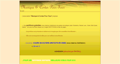 Desktop Screenshot of partition-guitare-tablature.com